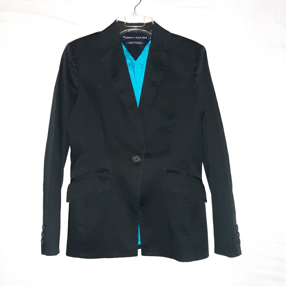 Women's Tommy Hilfiger black Blazer size 6